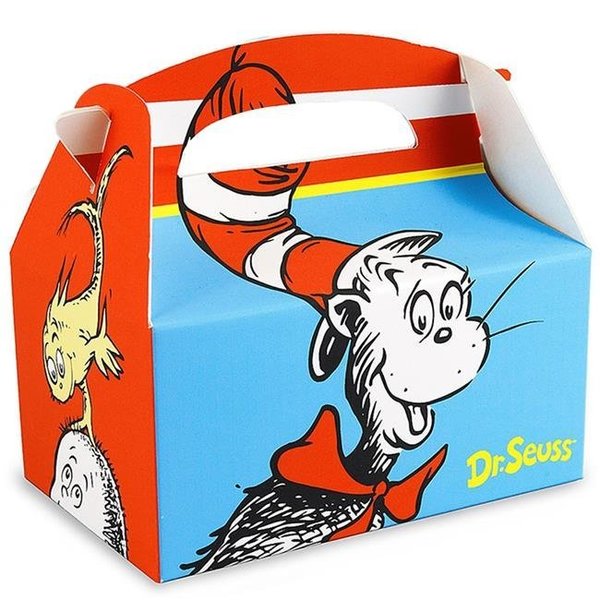 Birthday Express BirthdayExpress 258287 Dr. Seuss Empty Favor Boxes - 8 Piece 258287